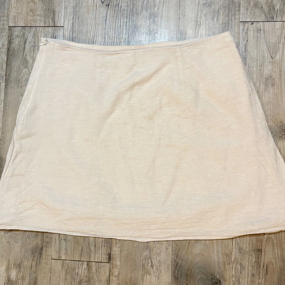 Loft Outlet Linen Mini Skirt - Picture 2 of 5